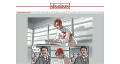 Desktop Screenshot of comic.dicebox.net